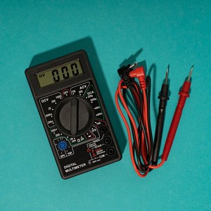 Мультиметр цифровой,бат1*6F22 в комп ИМП