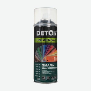 Аэрозольная алкидная эмаль  UNIVERSAL , DETON,