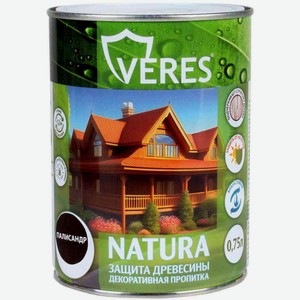 Пропитка декоративная Veres Natura палисандр, 750мл