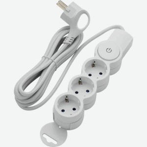 Удлинитель с выключателем D?wi 32008 3 Quick Fix, 3 м