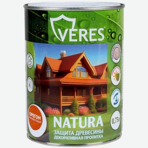 Пропитка декоративная Veres Natura орегон, 750 мл