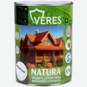 Пропитка декоративная Veres Natura бесцветная, 750 мл