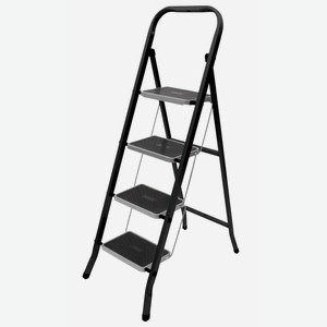 Стремянка Zalger Jet Black 4 ступени
