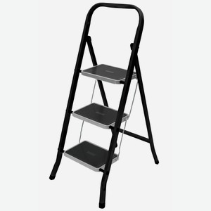 Стремянка Zalger Jet Black 3 ступени