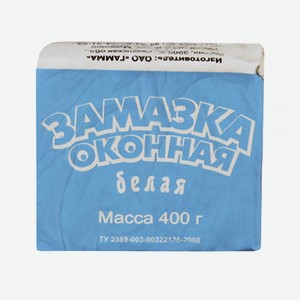 Замазка рамная белая, 400 г