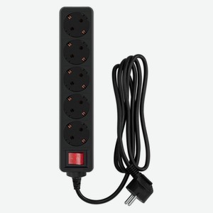 Сетевой фильтр PC Pet 1006 5 розеток черный