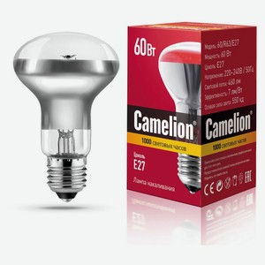 Лампа накаливания Camelion MIC 60/R63/E27