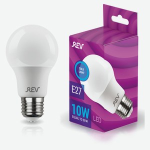 Лампа светодиодная груша REV A60 10 Вт Е27 6500K 800 Лм