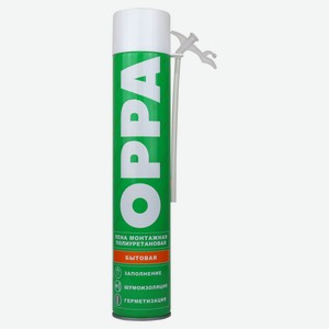 Пена монтажная OPPA бытовая всесезонная, 600 мл