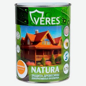 Пропитка декоративная Veres Natura калужница, 750 мл