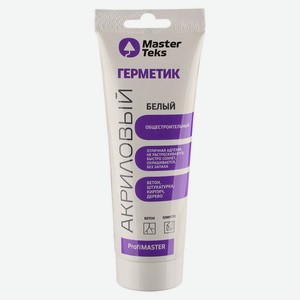 Герметик акриловый MasterTeks белый