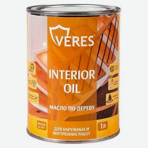 Масло по дереву Veres Interior Oil тик, 1 л