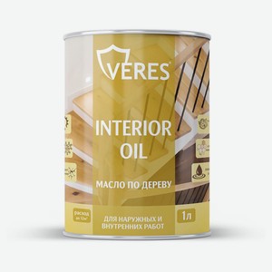 Масло по дереву Veres Interior Oil дуб, 1 л