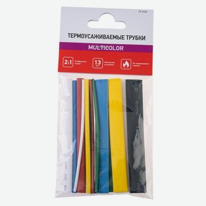 Набор термоусадочных трубок Rexant №3 Multicolors 2:1, 13 шт