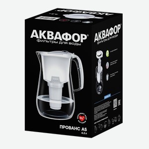 Фильтр-кувшин Аквафор Лайн Аквафор Прованс 4.2 л со сменным модулем 1 шт. цвет в ассортименте