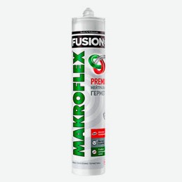 Герметик MAKROFLEX FUSION силиконовый прозрачный, 280 мл