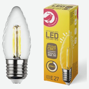 LED-Лампа АШАН Красная птица E27 4-40W