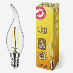 LED-Лампа АШАН Красная птица E14 4-40W