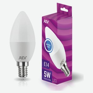 LED-Лампа свеча REV 5-40W E14 Холодный свет