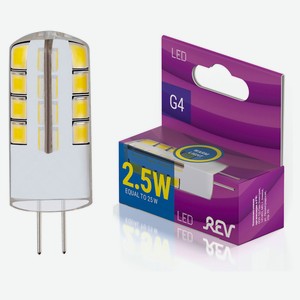 Лампа светодиодная Rev LED G4 2,5Вт 3000