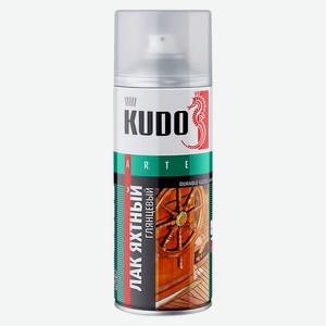 Лак аэрозольный Kudo яхтный, 520 мл