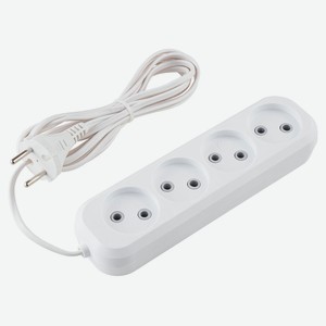 Удлинитель duwi 1300 Вт 4 гнезда, 3 м