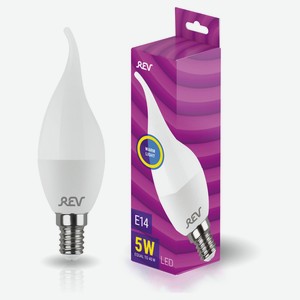 Лампа светодиодная Rev LED Е14 5Вт 220V 2700К