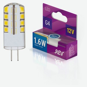 Лампа светодиодная Rev LED G4 2Вт 12V 4000К