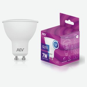 Лампа светодиодная Rev LED GU10 7Вт 220V 4000К
