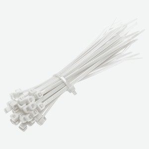 Хомут-стяжка duwi 150х2,5 мм белый, 25 шт