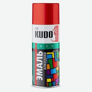 Эмаль KUDO универсальная оранжевая, 520 мл