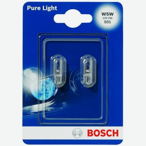 Лампа накаливания Bosch Pure Light W5W