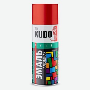 Эмаль KUDO универсальная желтая, 520 мл