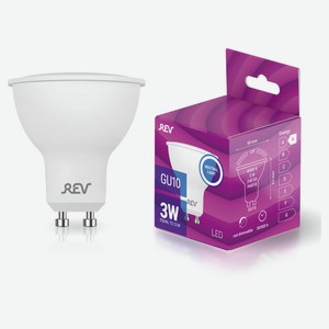 Лампа светодиодная Rev LED GU10 3Вт 220V 4000К