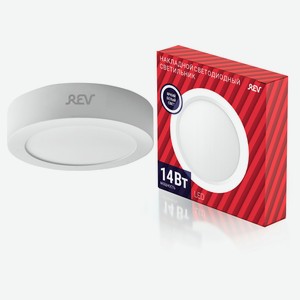 Панель Rev LED круглая накладная 14 Вт дневной свет