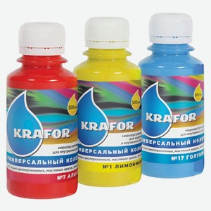 Колер универсальный Krafor Черный, 100 мл