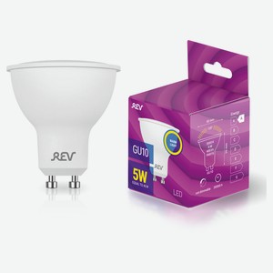 Лампа светодиодная Rev LED GU10 5Вт 220V 3000К
