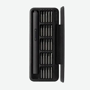 Аккумуляторная отвёртка с набором бит Electric Screwdriver Set 25in1 QWLSD010, HOTO, цвет: тёмно-серый