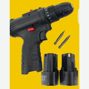 ШУРУПОВЕРТ 12v, 2 биты