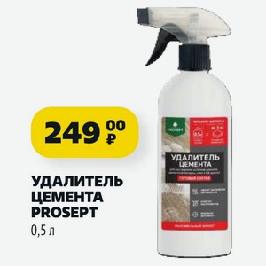 Удалитель Цемента Prosept 0,5 Л