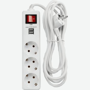 Удлинитель сетевой USB 3 м