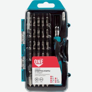 Отвертка с набором бит (насадок) Smartbuy One Tools, 31 предмет