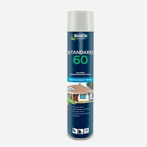 Пена бытовая Bostik Стандарт 60 полиуретановая 750мл