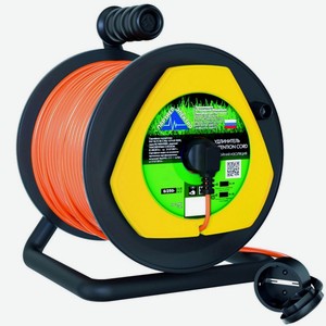 Удлинитель GardenLine на пластиковой катушке с выносной розеткой, 6A, 20м, IP 44