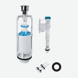 Одноуровневая водосливная арматура IDDIS, нижний подвод, тип А