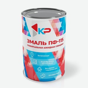 Эмаль ПФ-115 КР, белая, 0,8кг