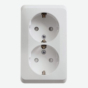 Розетка двойная РА16-008b Этюд Schneider Electric