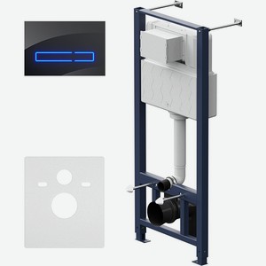 Инсталляция для подвесного унитаза AM.PM Pro, белая/черная (I012704.50A38)