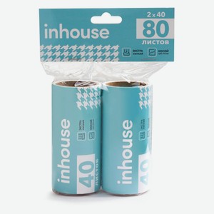 Ролики для ворса Inhouse IHMVS2X40, 2 шт