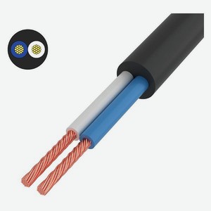 Кабель силовой Rexant ПВС, 2x0,75 кв.мм, 5 м, черный (01-8031-5)